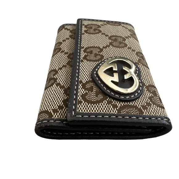 Gucci Monogram Lovely Heart Key Case - Picture 2 of 7